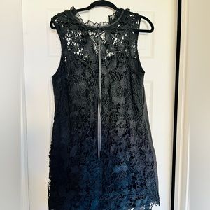 Black Crochet/lace dress
